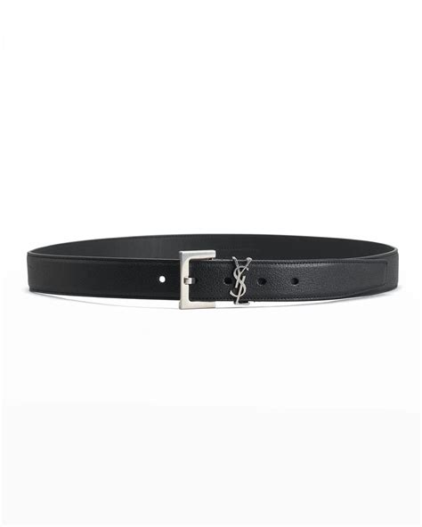 cintura ysl zalando|Saint Laurent YSL Cintura Box Leather Belt .